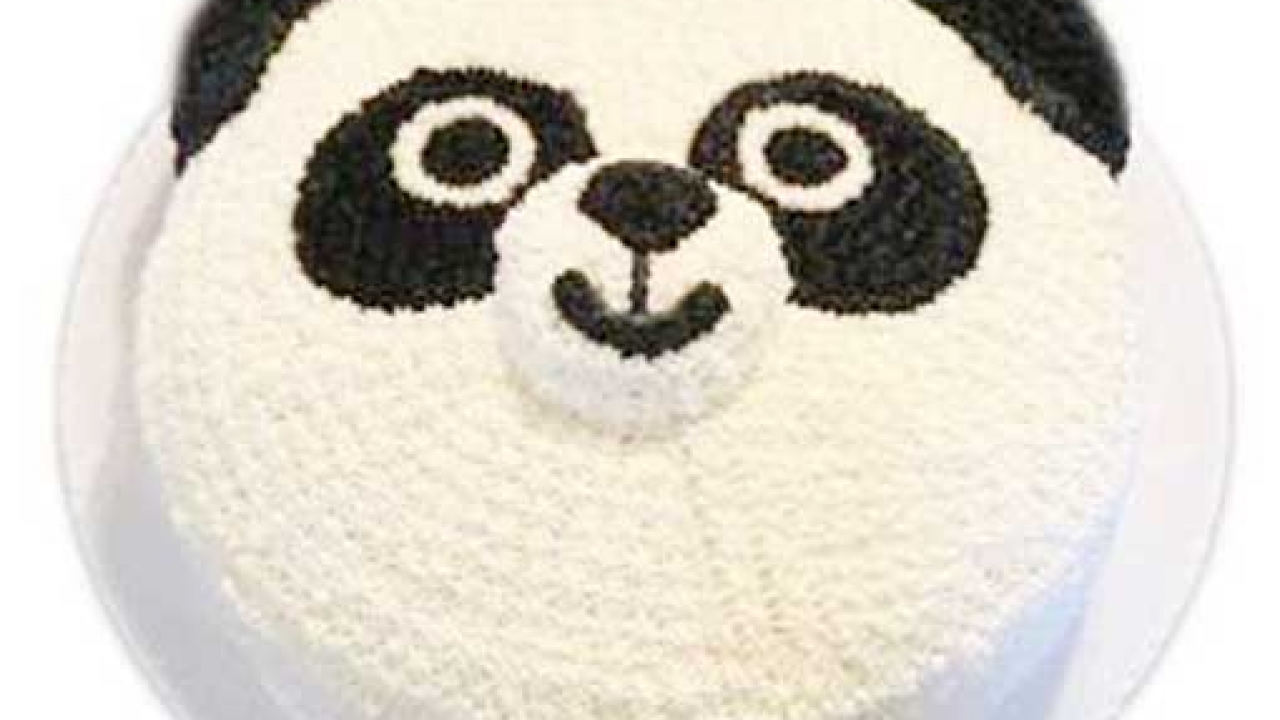 Online Order Panda Theme Cake in Gurgaon