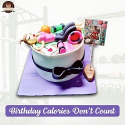 Buy Online Fitness Theme Cake Delivery in Gurgaon
