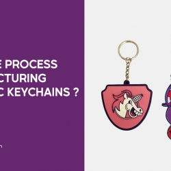 What is the process of manufacturing custom Keychains?