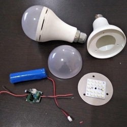 Rechargeable Ac Dc Led Bulb Raw Material